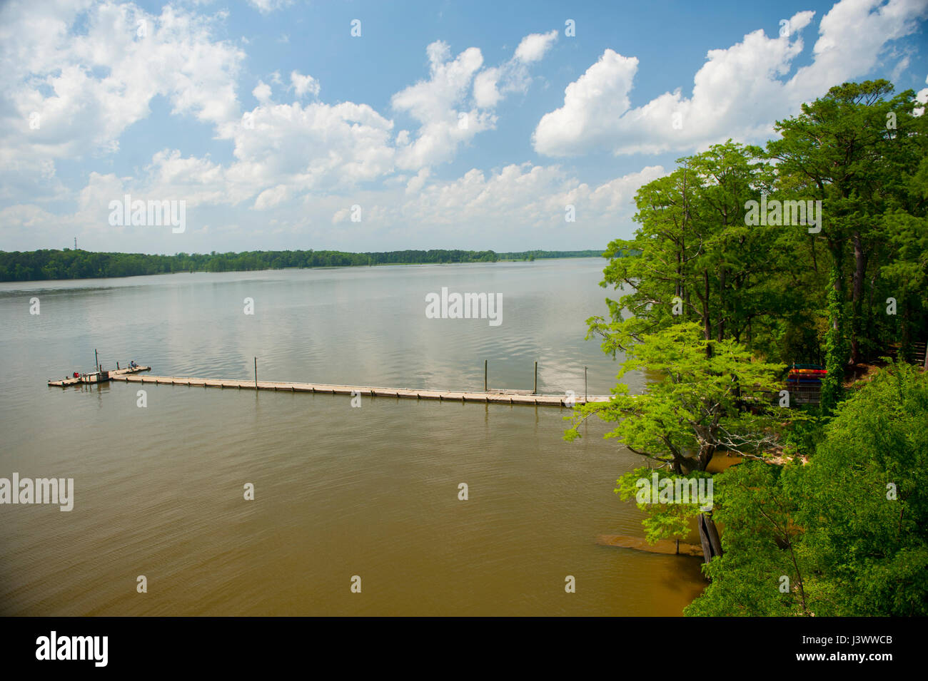 USA Virginia VA Chickahominy Riverfront Park River gehen durch James City County Stockfoto
