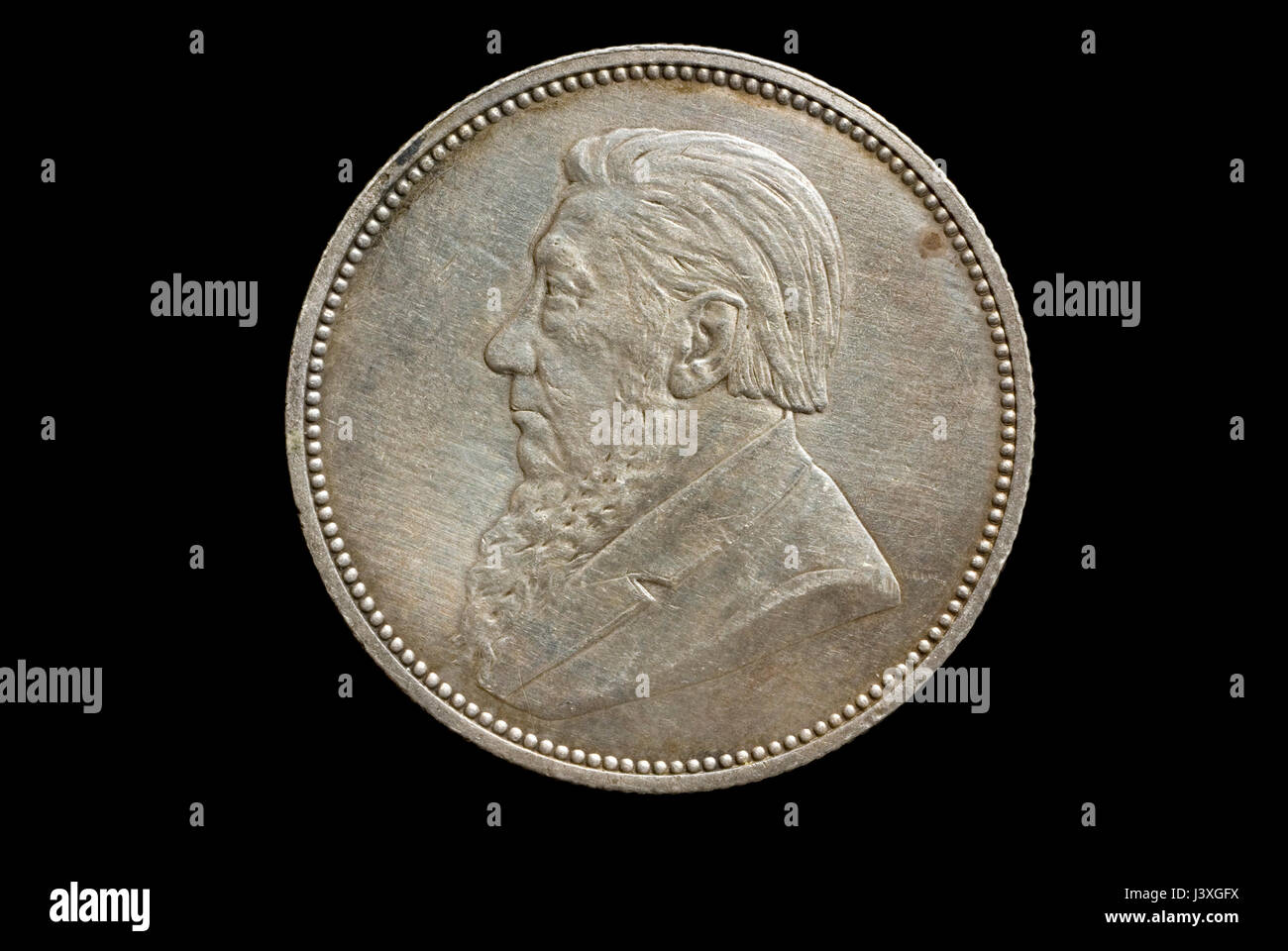 Südafrikanische zwei Schilling 1892 Stockfoto