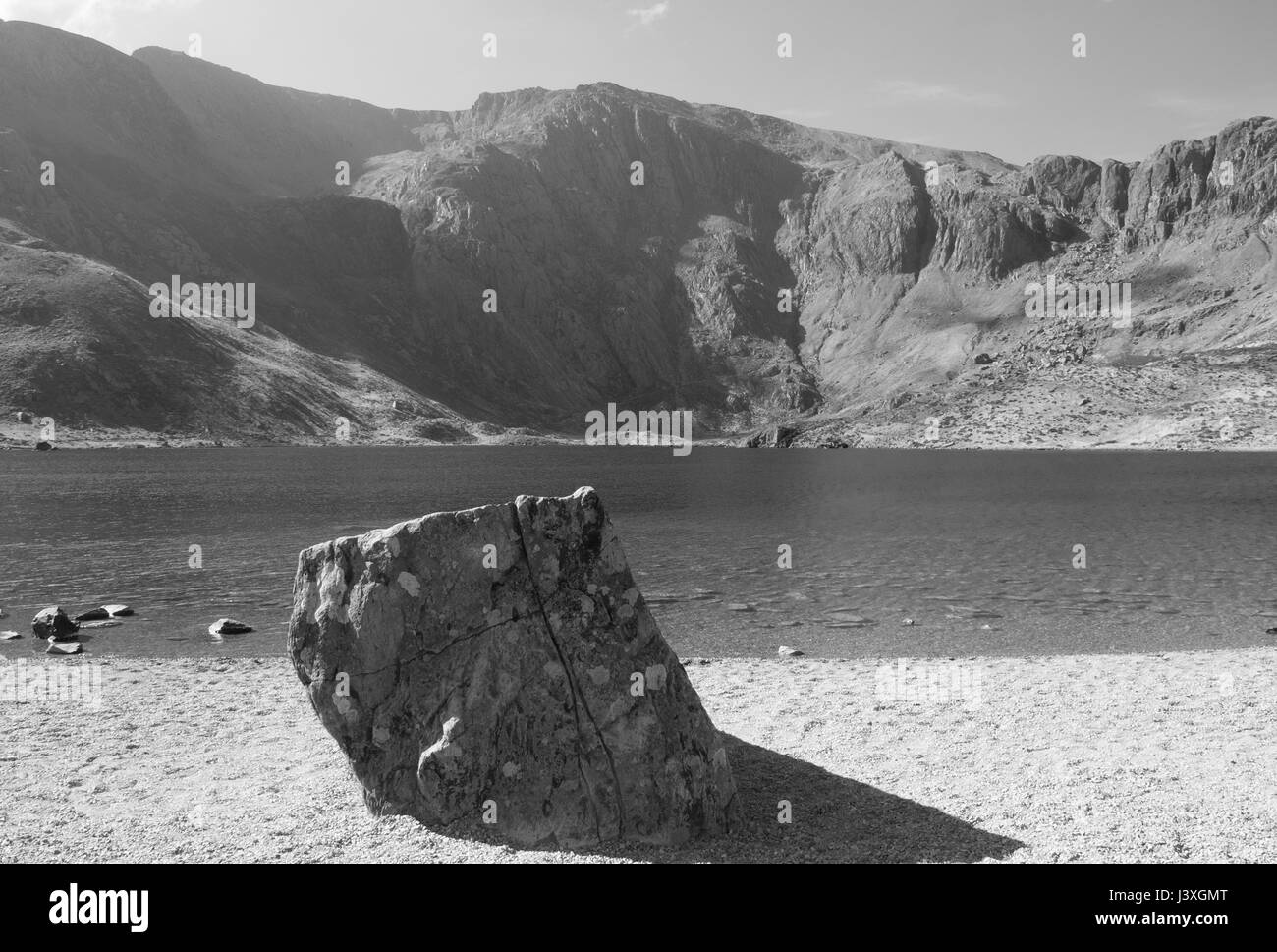 CWM Idwal Snowdonia Nordwales Stockfoto