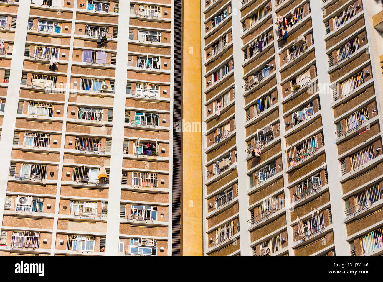 Hong Kong öffentliches gut am Tag Stockfoto