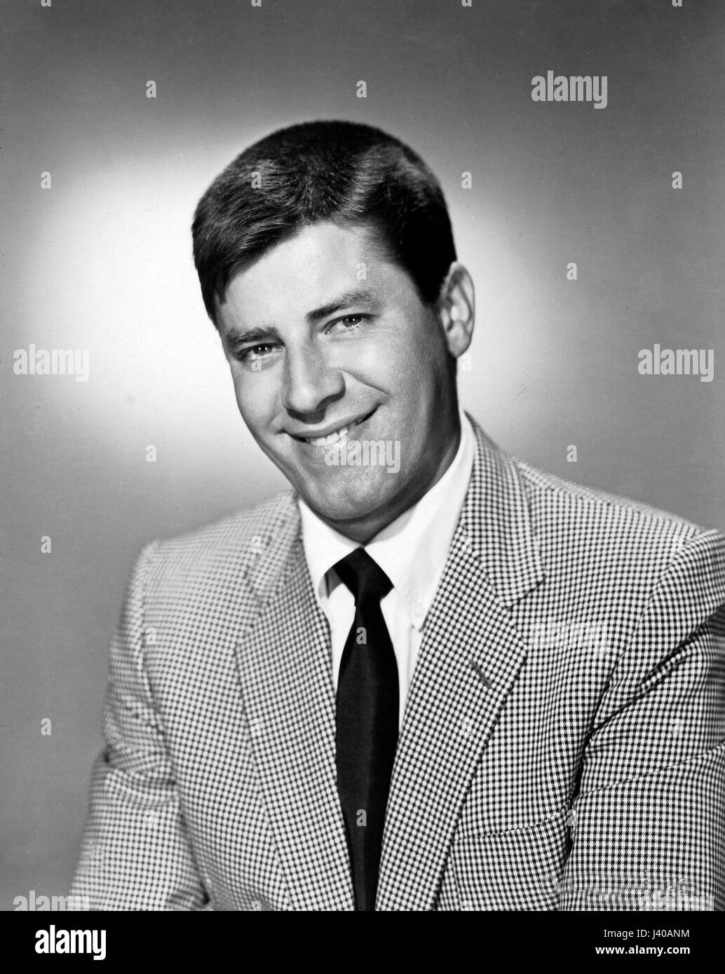 Der Amerikanische Komiker, Schauspieler, Sänger, Standardwerk, Drehbuchautor Und Regisseur Jerry Lewis. Stockfoto