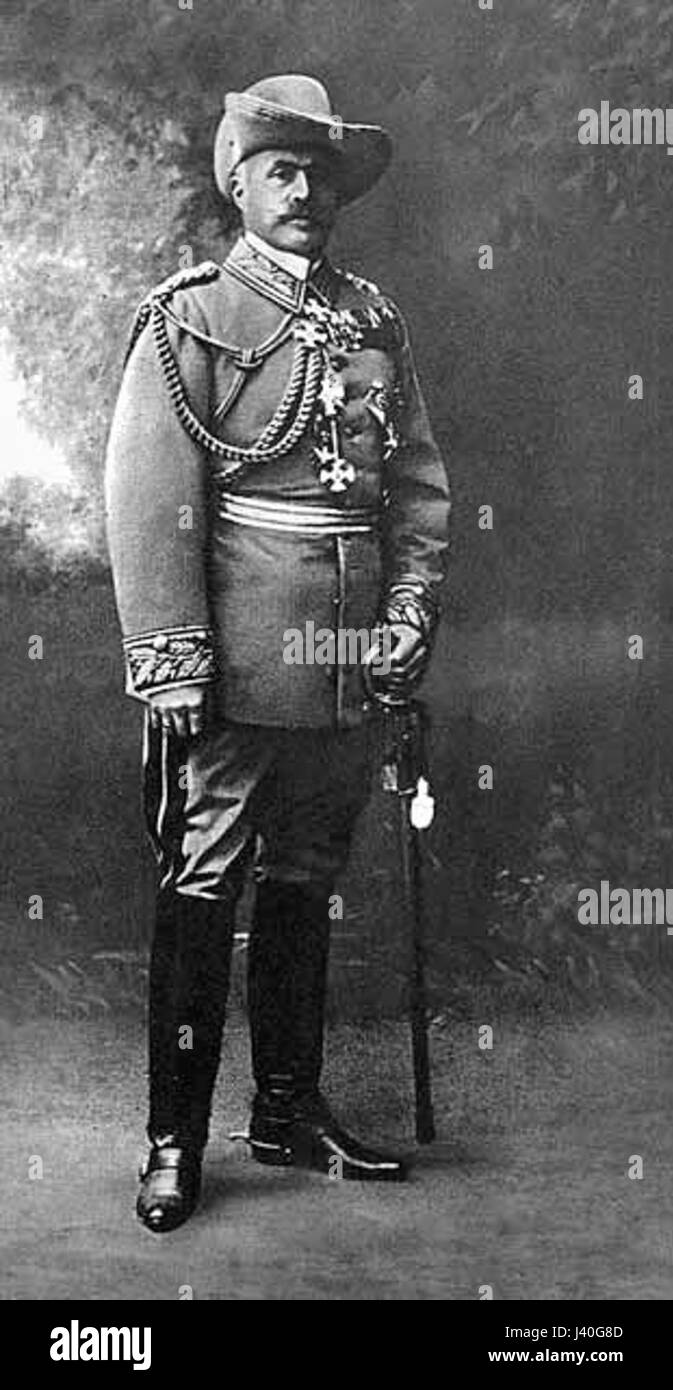 Lothar von Trotha Stockfotografie Alamy