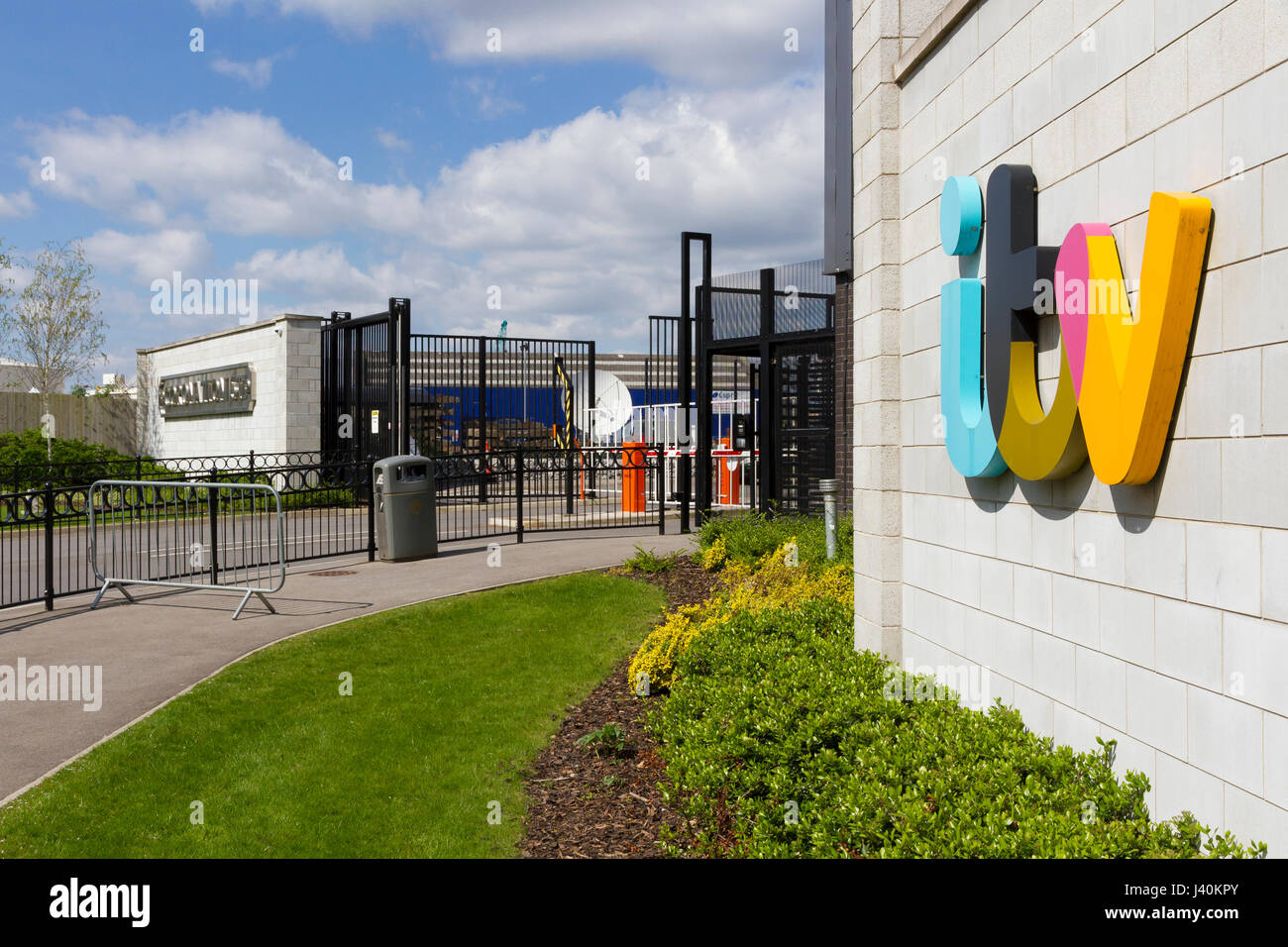 ITV Coronation Street Studio in MediacityUK, Salford Quays. Stockfoto