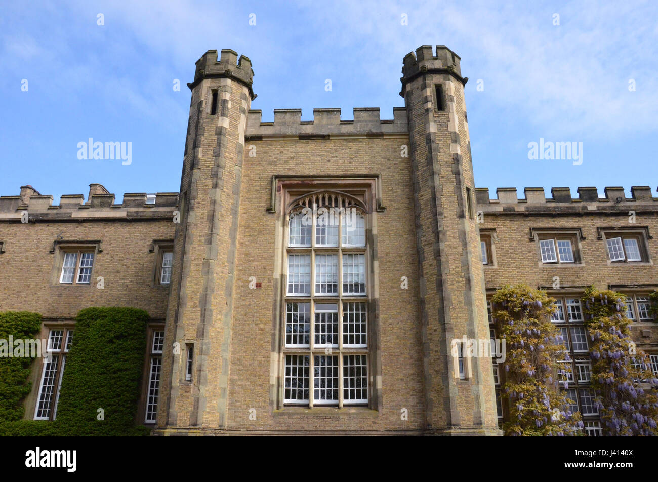 Schulhaus an der Rugby School, Warwickshire, England Stockfoto