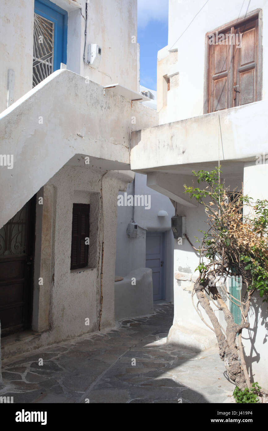 Labyrinth von Chora auf der griechischen Insel Naxos Stockfoto