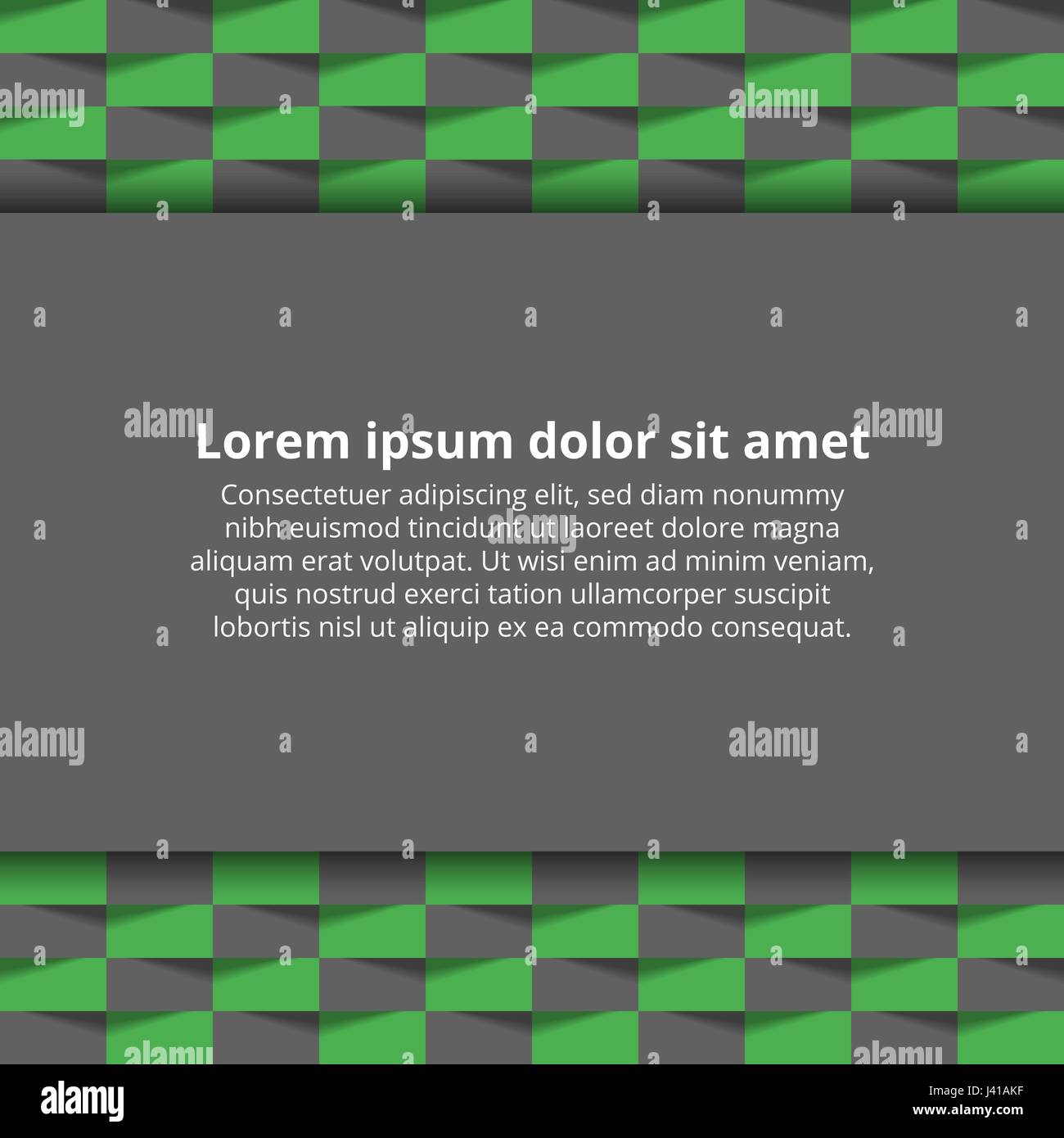 Karte mit abstrakten Hintergrund. Vektor-Illustration. Stock Vektor