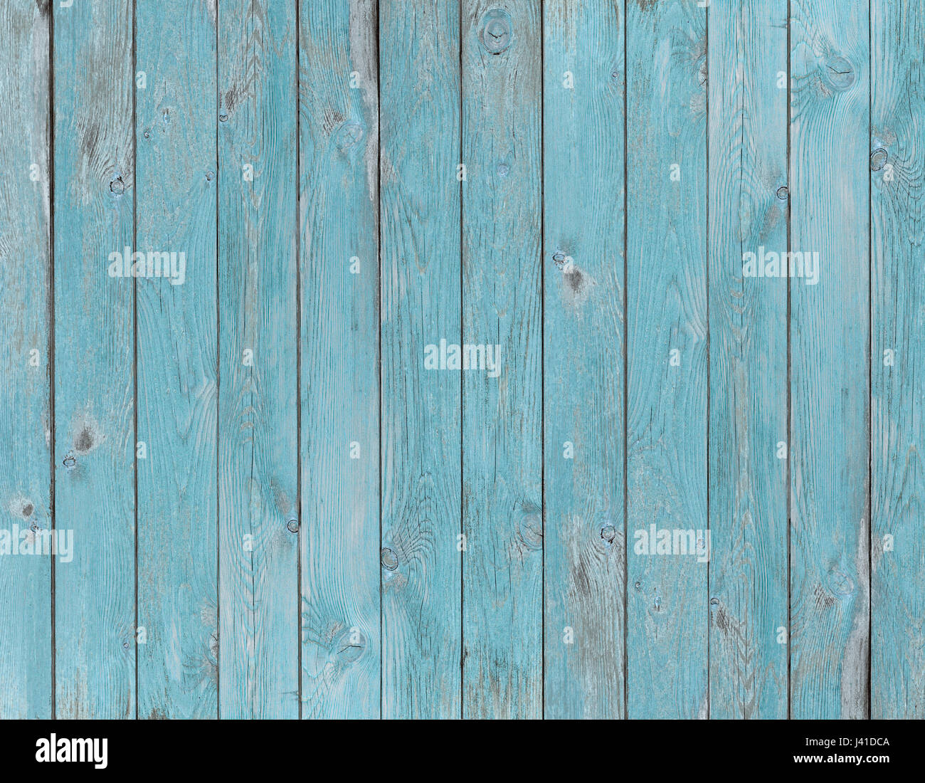 blaue alte hölzerne Planken Textur oder Hintergrund Stockfoto