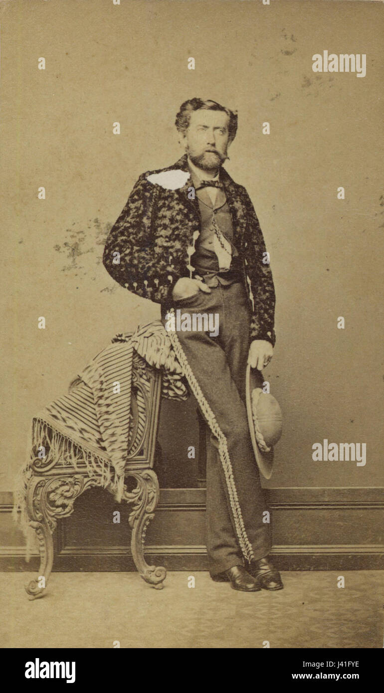 Louis de Planque ca. 1867 Stockfoto