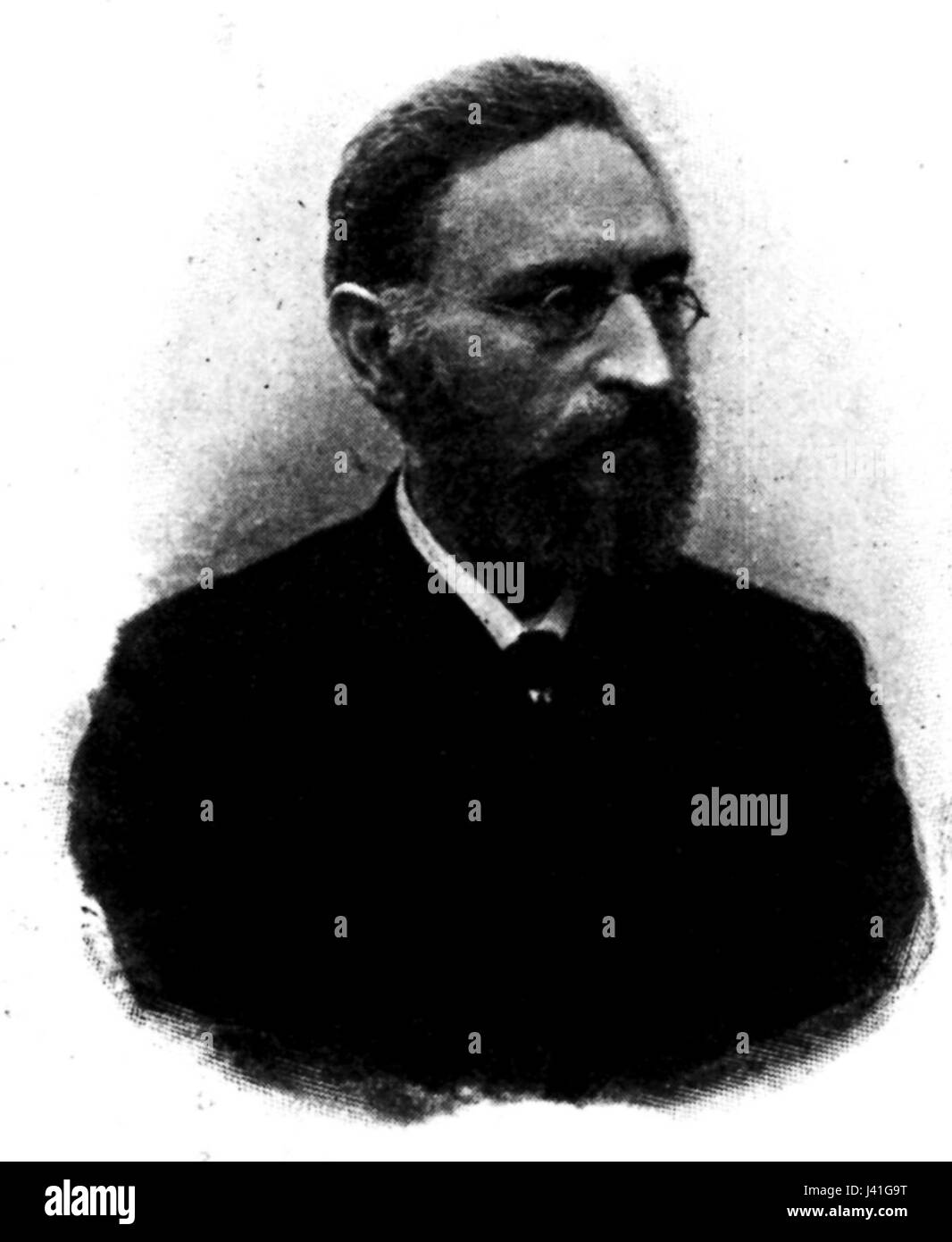 Ludimar Hermann war ein deutscher Physiologe, der für seine Beiträge auf dem Gebiet der Neurowissenschaft, insbesondere für seine Forschung zur Nervenfunktion und Sinneswahrnehmung, bekannt war. Stockfoto