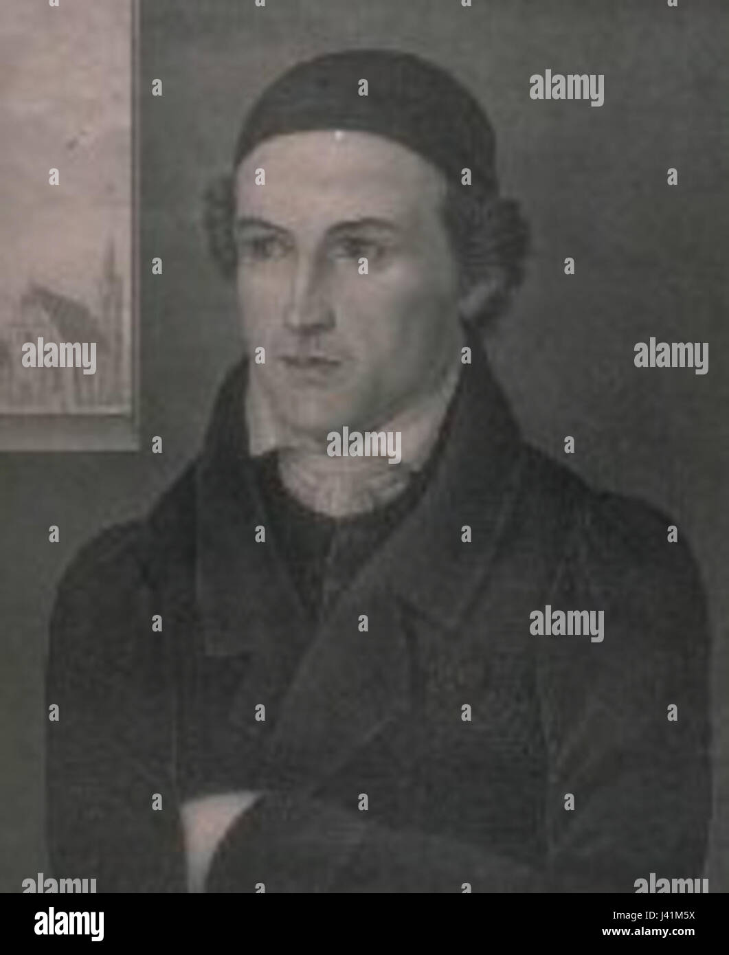 Ludwig Hofacker war ein deutscher Theologe und Prediger, bekannt für seinen Einfluss auf das religiöse Denken und seine Beiträge zum Protestantismus im 19. Jahrhundert. Seine Werke prägten die theologischen Debatten und das geistliche Leben in Deutschland. Stockfoto