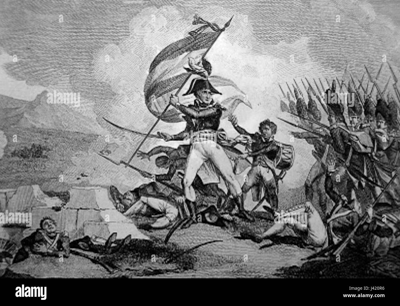 Lannes ein Bassano Stockfoto