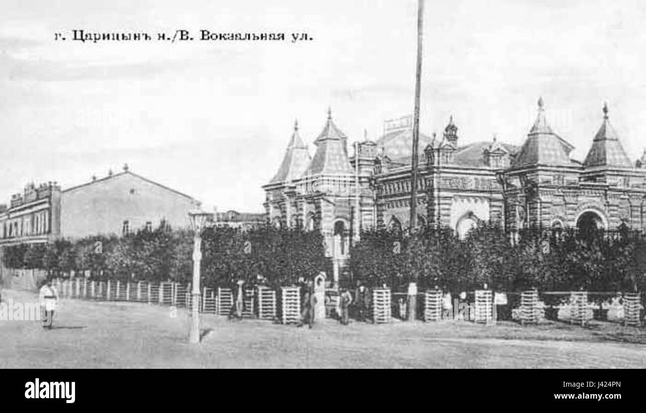 Ein historisches Herrenhaus des Kaufmanns Repnikova, das architektonische Design und den Lebensstil wohlhabender Persönlichkeiten während seiner Zeit hervorhebt. Stockfoto