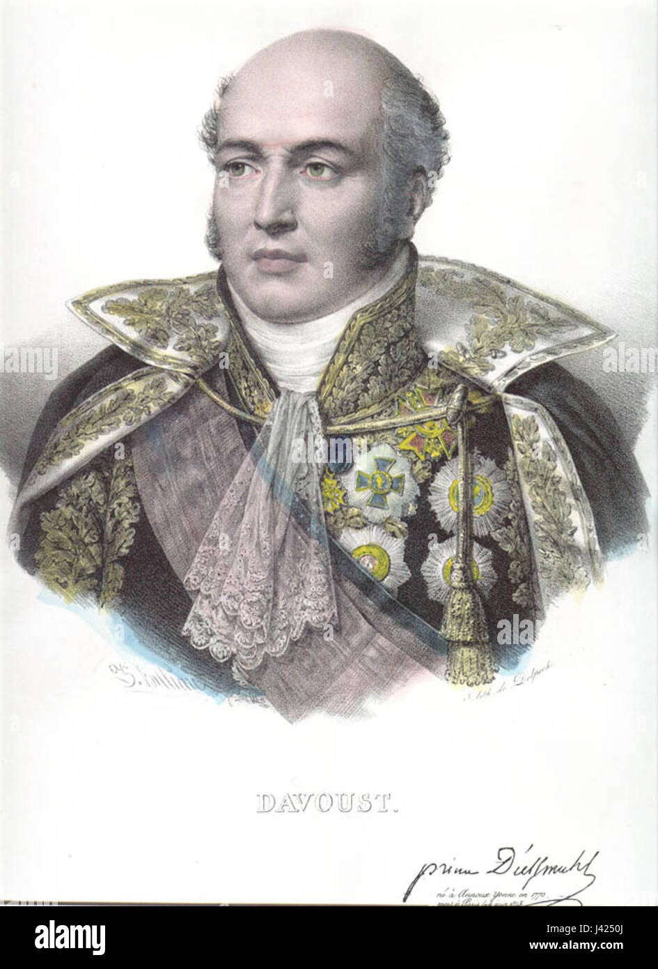 Louis Nicolas Davout Stockfoto