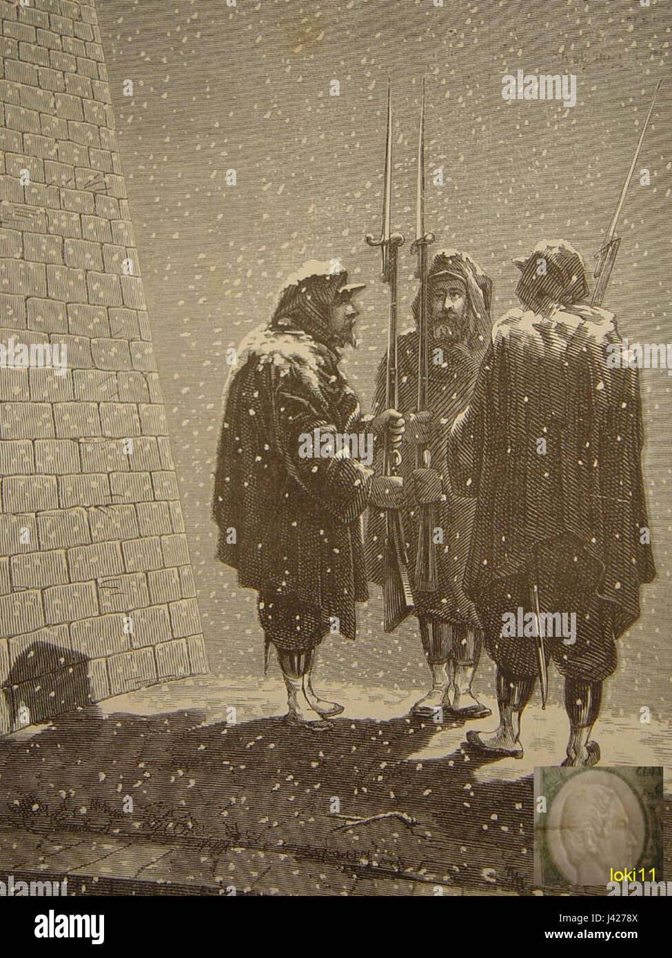 Le Mot Ordre Stockfoto