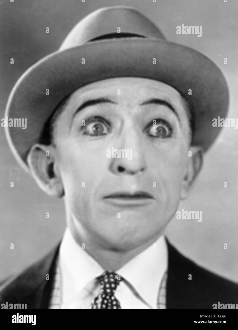 Larry Semon war ein beliebter Schauspieler, Regisseur und Produzent im frühen amerikanischen Kino. Bekannt für seine Stummfilmkomödien wurde er in den 1910er und 1920er Jahren zu einer prominenten Persönlichkeit Stockfoto