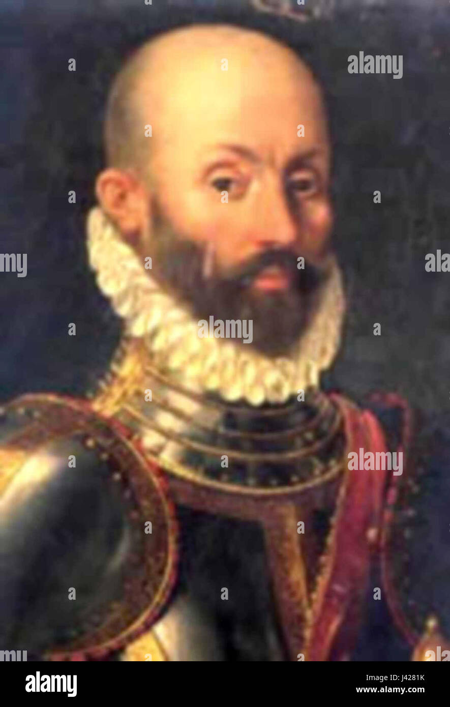 Nicola Madruzzo war eine italienische Kardinal- und politische Figur im 16. Jahrhundert und einflussreich in kirchlichen und staatlichen Angelegenheiten während der Renaissance. Stockfoto