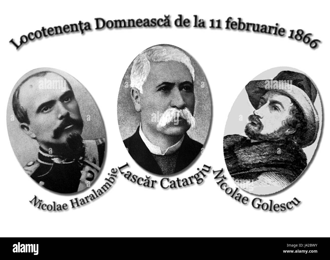 Der Begriff „Locotenenta Domneasca“ bezieht sich auf eine historische Position in Rumänien im 19. Jahrhundert. Es war ein Titel, der mit lokaler Führung und Regierungsführung verbunden war, insbesondere in den 1860er Jahren, im Kontext der rumänischen politischen Struktur. Stockfoto