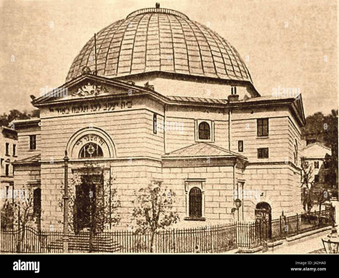 Lemberg, Tempel-Synagoge Stockfoto