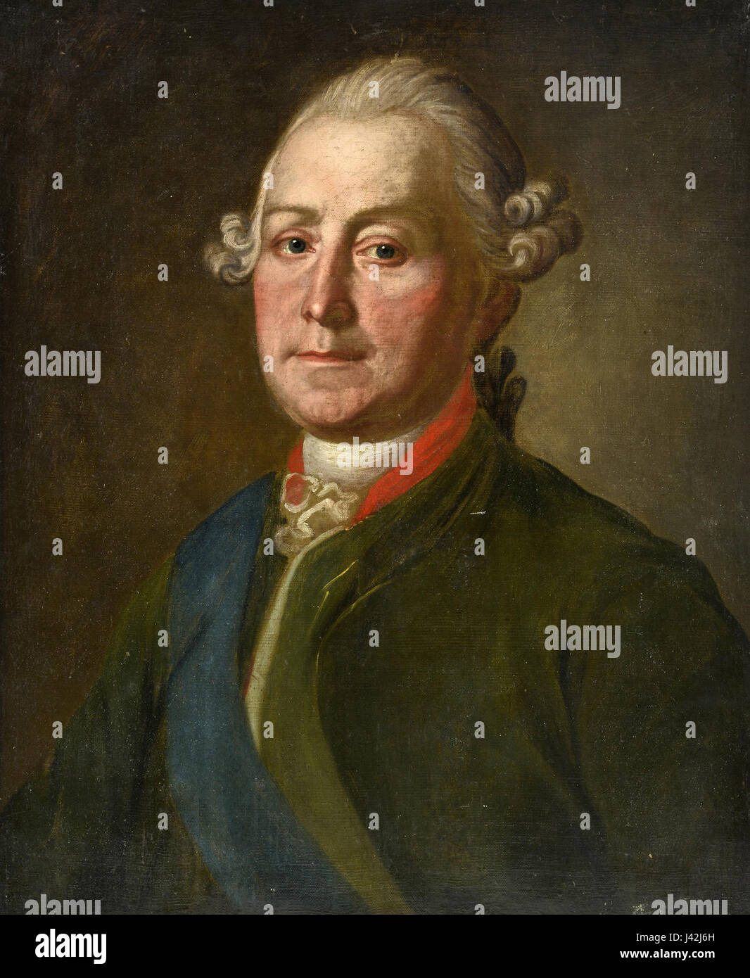 Lew Alexandrowitsch Narychkine war ein prominenter russischer Aristokrat und Politiker und trug maßgeblich zur sozialen und politischen Landschaft Russlands des 18. Jahrhunderts bei. Stockfoto