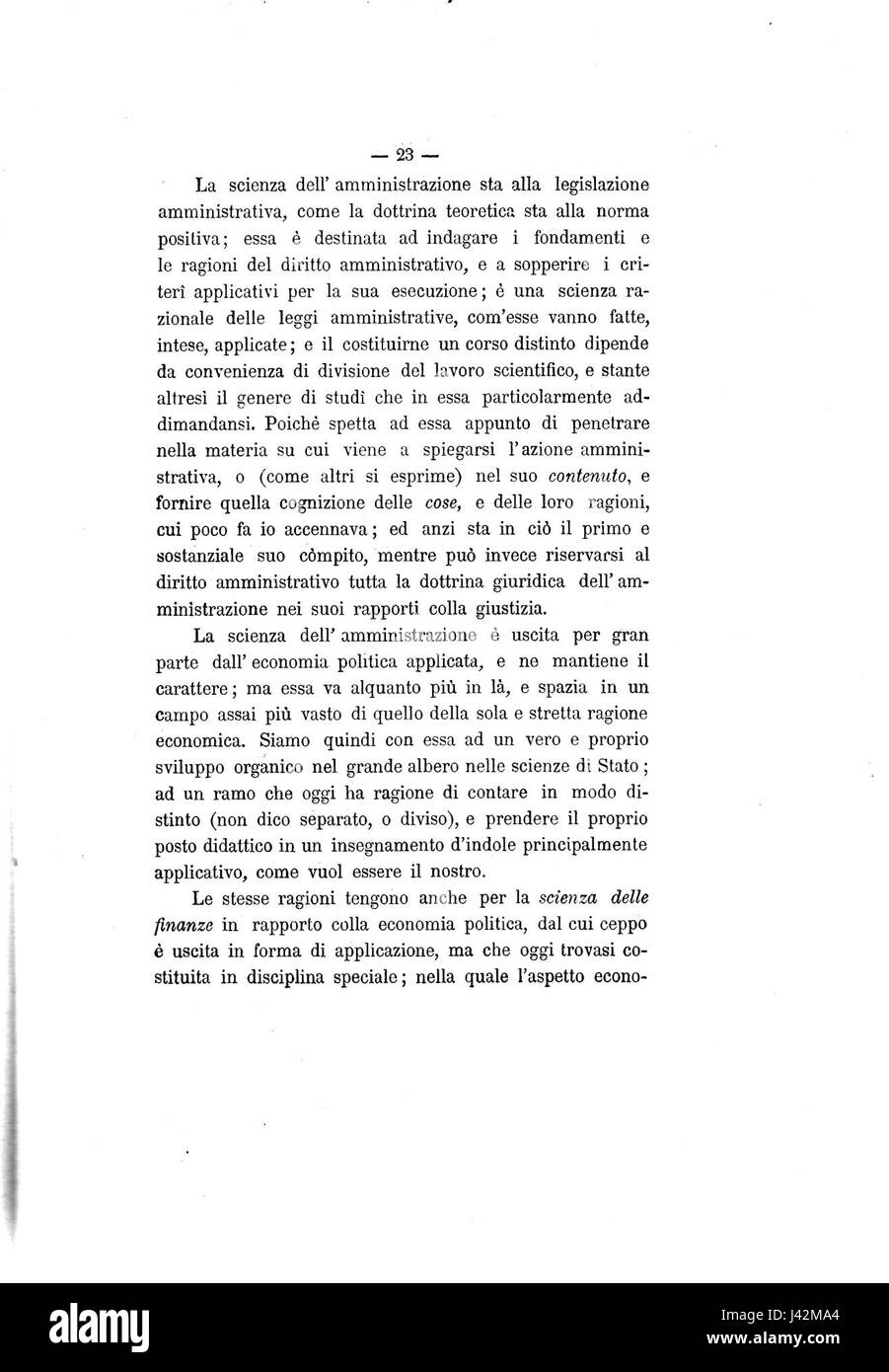 Die „Messedaglia insegnamento 23“ bezieht sich wahrscheinlich auf ein pädagogisches Werk oder Dokument in italienischer Sprache, das möglicherweise Einblicke in Lehrmethoden oder Bildungstheorie aus der historischen Zeit bietet. Stockfoto Die „Messedaglia insegnamento 23“ bezieht sich wahrscheinlich auf ein pädagogisches Werk oder Dokument in italienischer Sprache, das möglicherweise Einblicke in Lehrmethoden oder Bildungstheorie aus der historischen Zeit bietet. Stockfoto