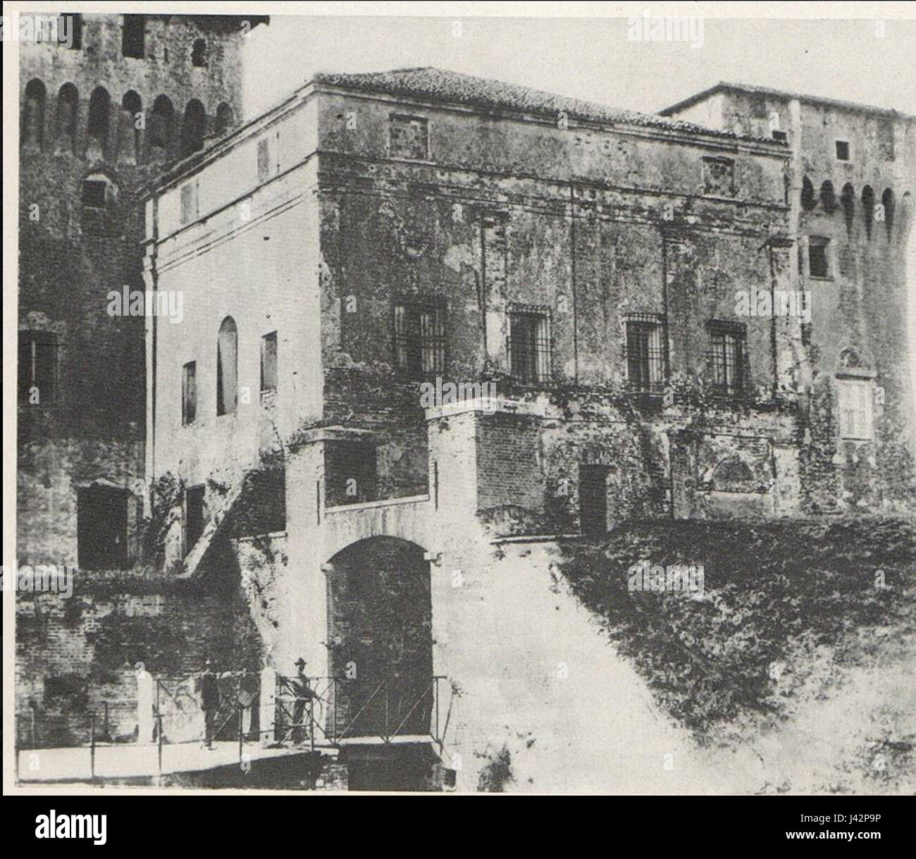 Mantova, Villa della Paleologa Stockfoto