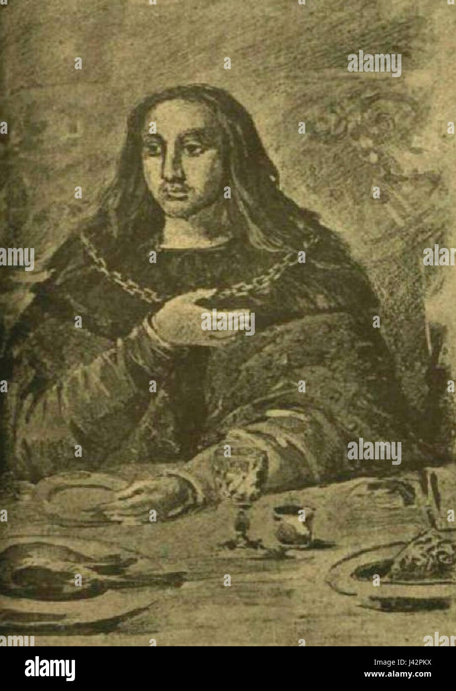 Louis II. von Ungarn von Arnold Stockfoto