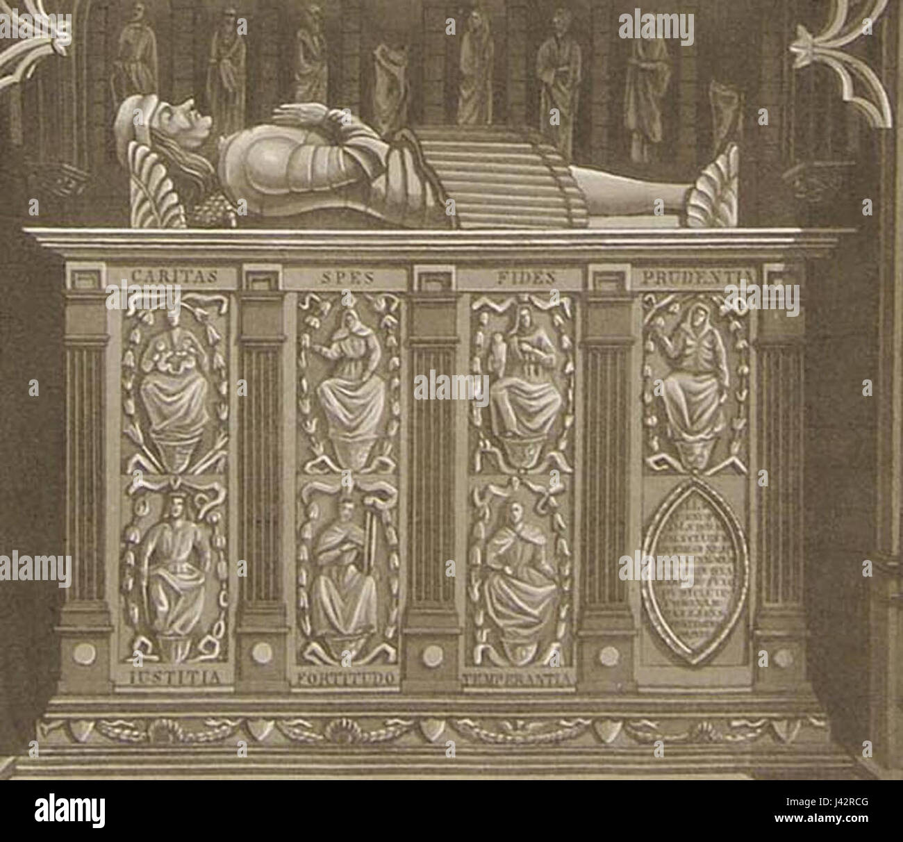 Louis II. von Saluzzo Stockfoto