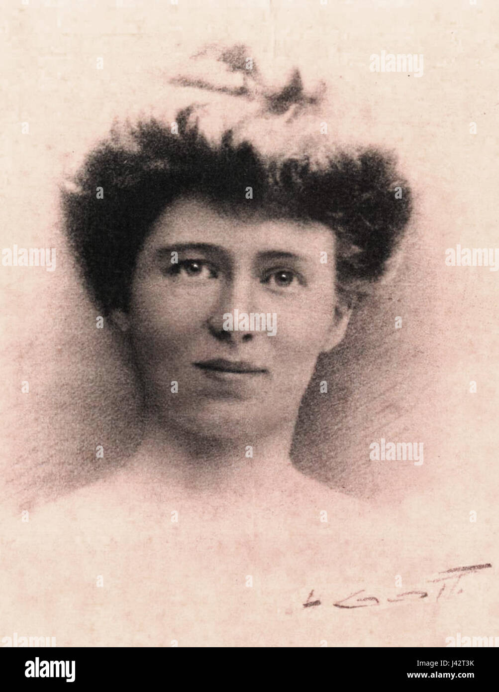 Louise de Bettignies (1880 1918) Stockfoto