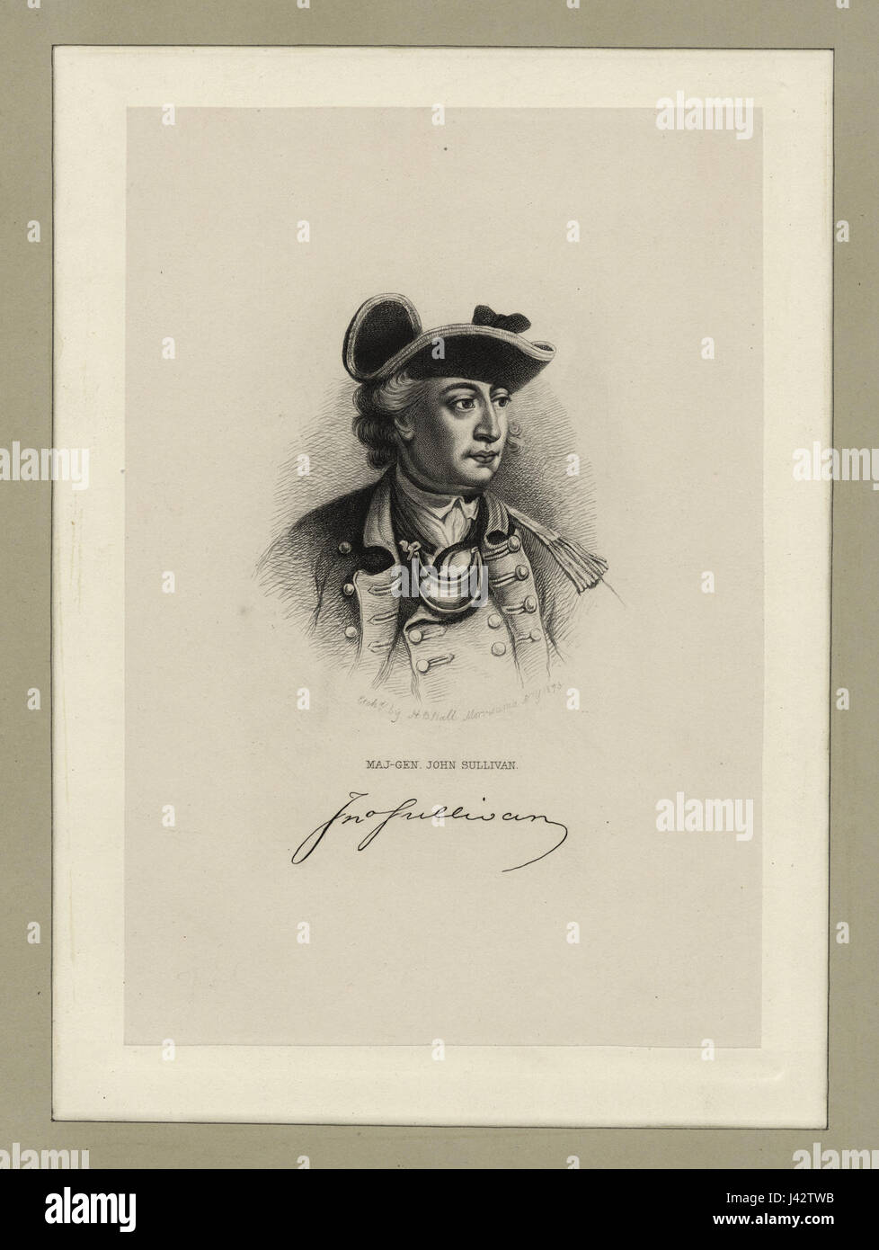Major General John Sullivan (NYPL NYPG94 F149 419942) Stockfoto