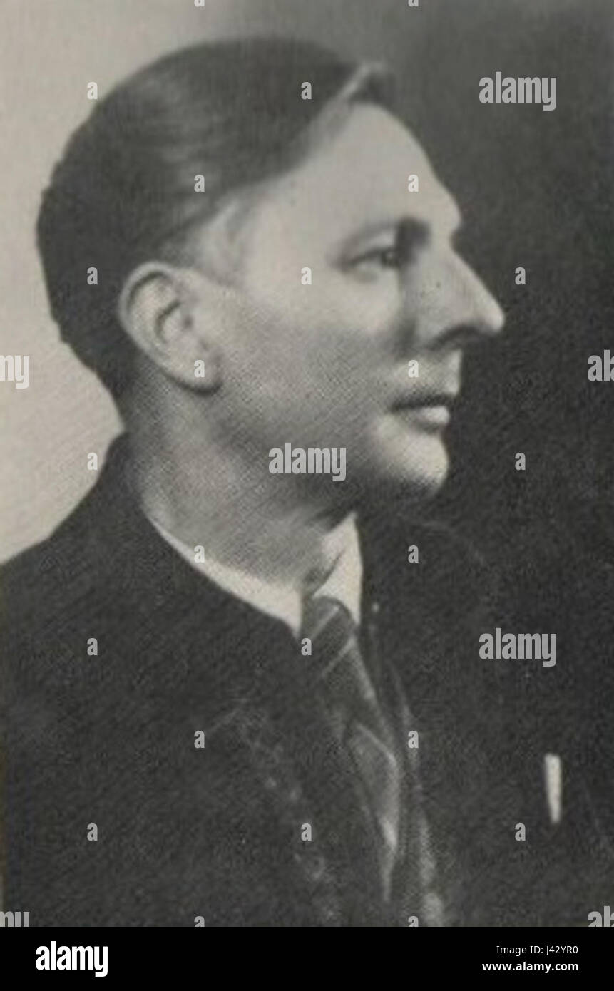 Kuuno Sevander, eine historische oder künstlerische Figur, die zu kulturellen und künstlerischen Entwicklungen im 20. Jahrhundert beitrug. Stockfoto