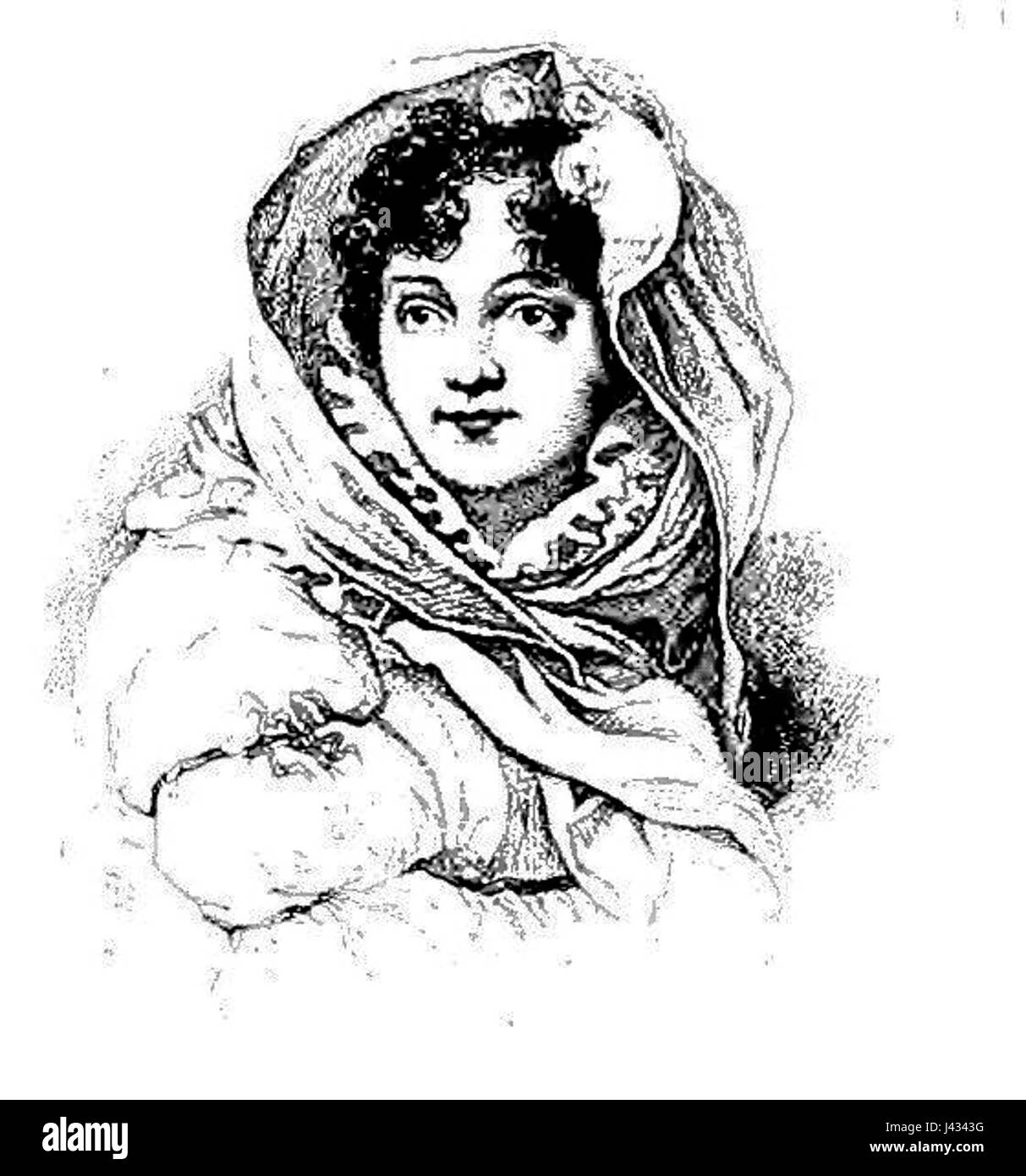 Louise Dugazon Porträt 3 Stockfoto