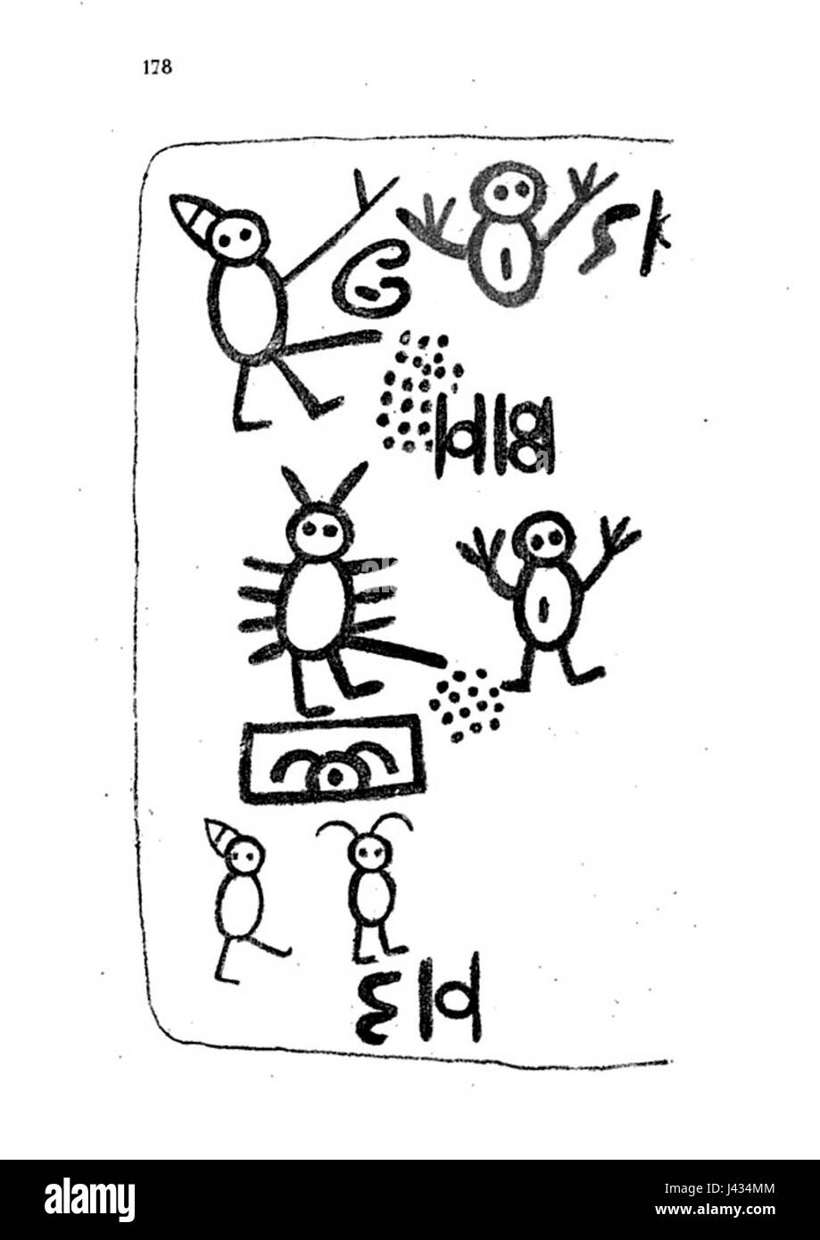 „Livre des Sauvages“ ist ein Buch, in dem die indigenen Kulturen erforscht werden. Seite 178 kann sich auf ein bestimmtes Thema oder eine bestimmte Person beziehen und dabei ihre Traditionen, Bräuche und Lebensweisen beleuchten, wobei der Schwerpunkt auf indigenen Völkern liegt. Stockfoto