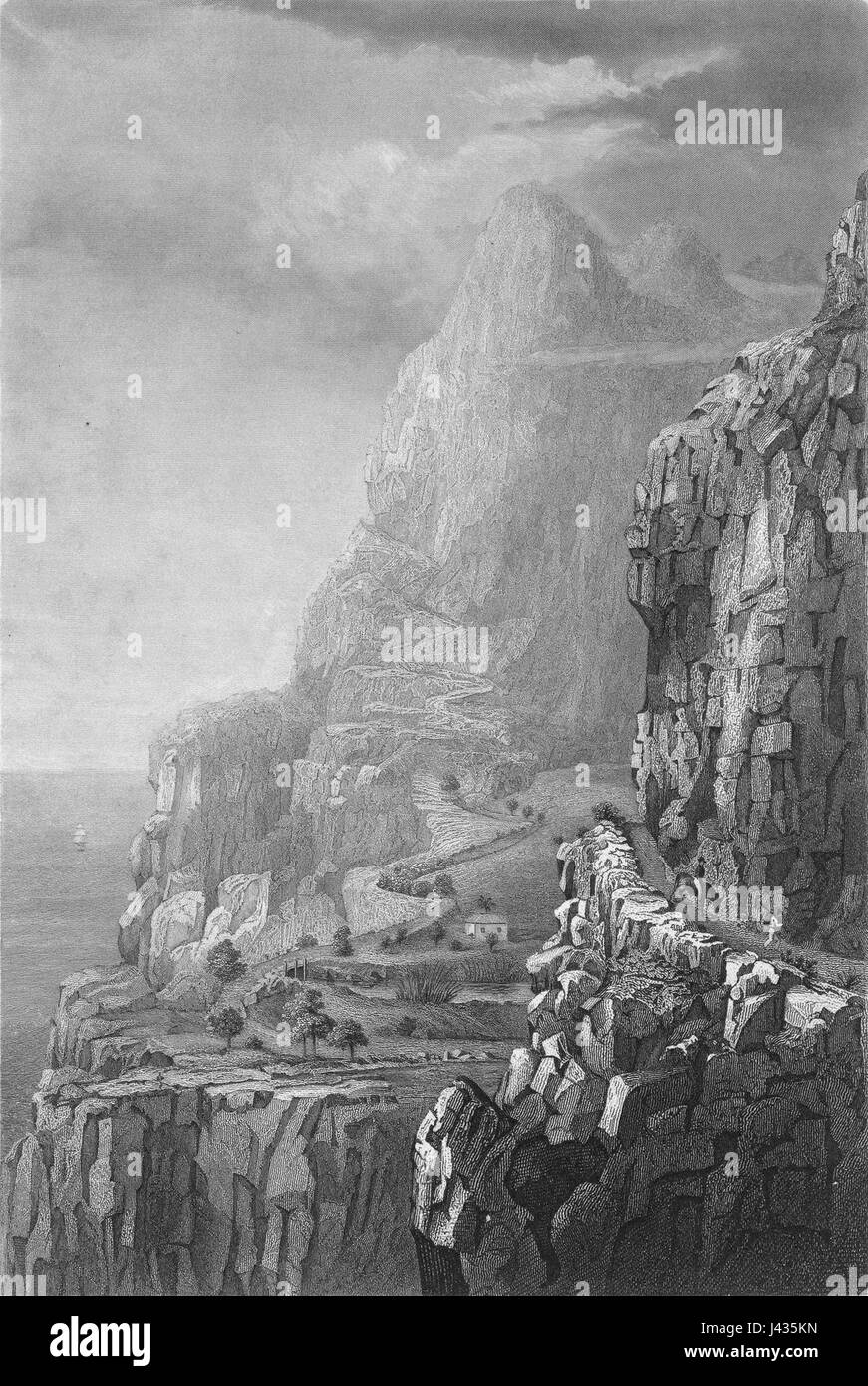 Madeira Estroza vorbei J.Drayton Stockfoto