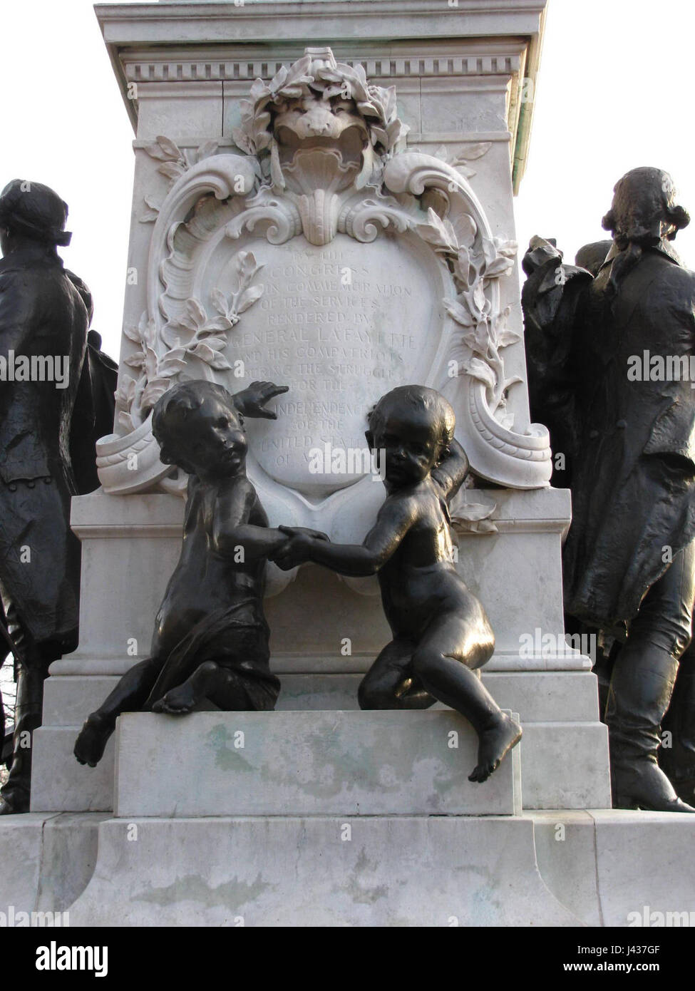 Lafayette hinten Stockfoto