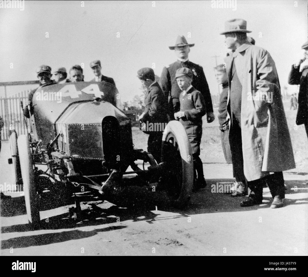 Lancia Licht Auto Rennen Savannah 1910 Stockfoto