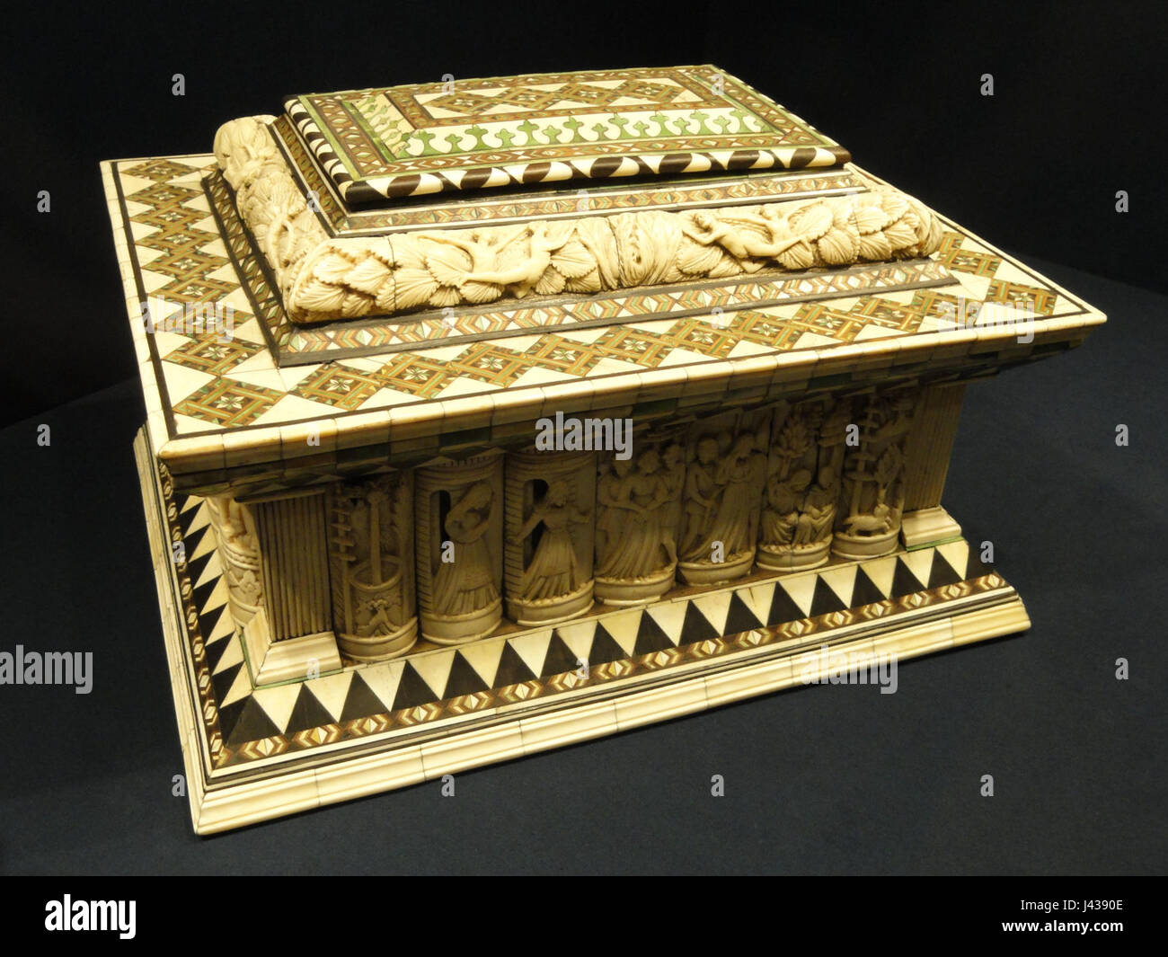 Ehe Sarg, Venedig, gegangenen Workshop, Anfang des 15. Jahrhunderts Nelson Atkins Museum of Art DSC08408 Stockfoto