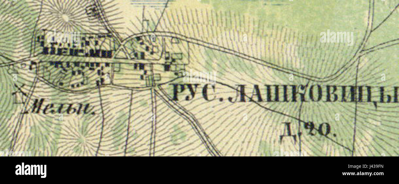 Lashkovitsy1860 Stockfoto