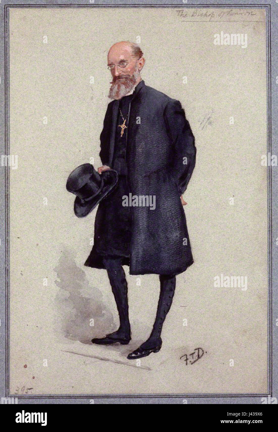 Mandell Creighton Vanity Fair 22. April 1897 Stockfoto