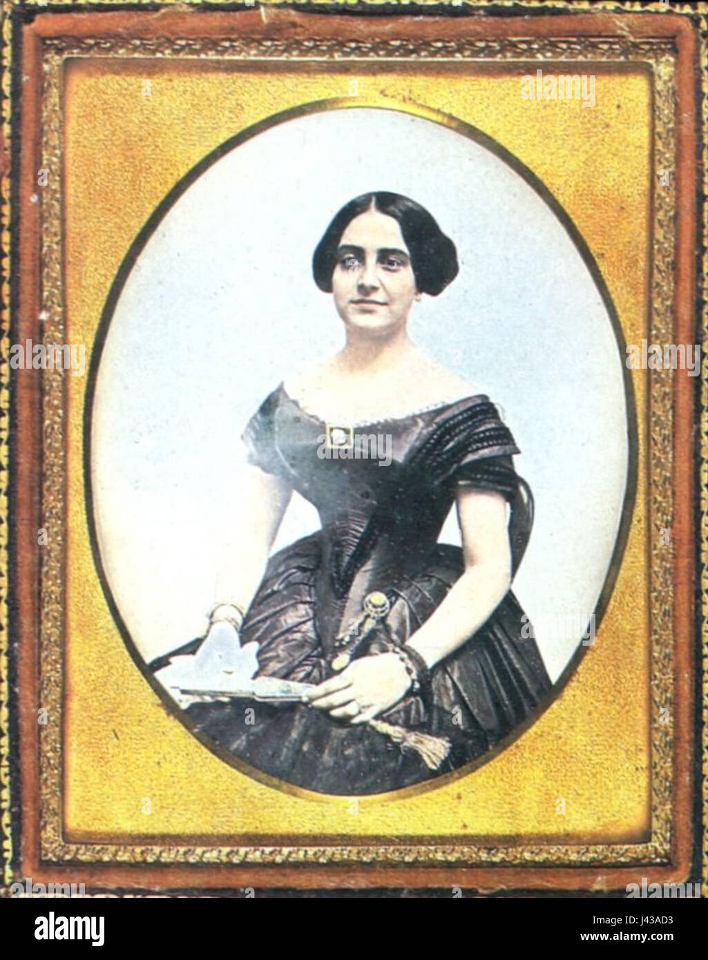 Maria Pertence 1850 Stockfoto Maria Pertence 1850 Stockfoto