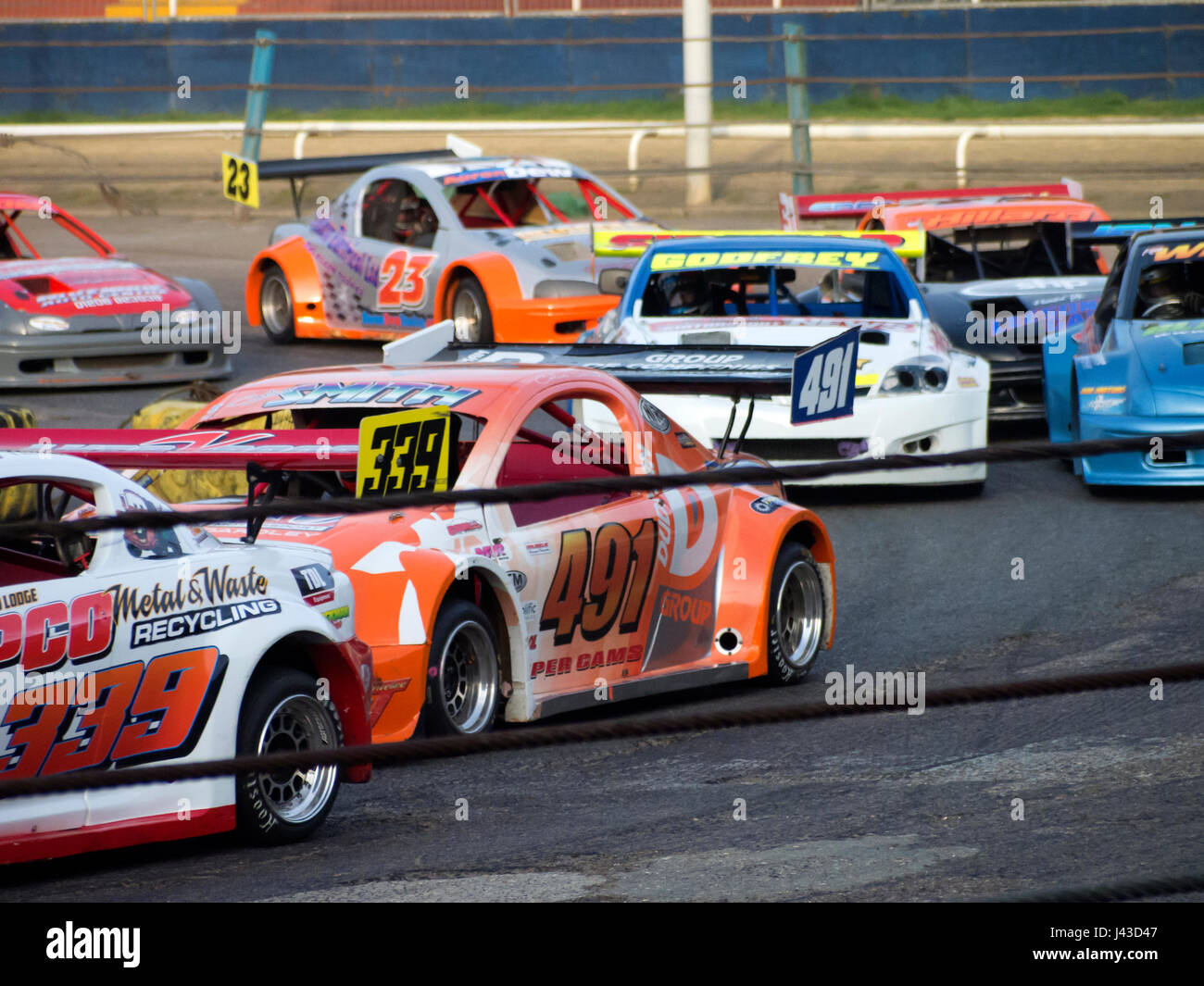 Stock Car Abschiedstreffen Wimbeldon Plough Lane Stadium 26.03.2017 Stockfoto