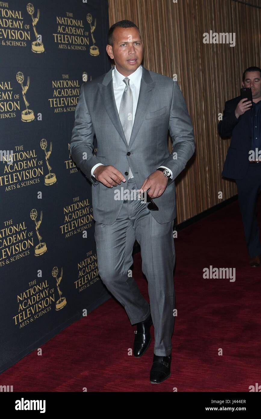 New York, NY, USA. 9. Mai 2017. Alex Rodriguez an 38th Annual Sports Emmy Awardsat Jazz at Lincoln Center am 9. Mai 2017 in New York City. Bildnachweis: Diego Corredor/Medien Punch/Alamy Live-Nachrichten Stockfoto
