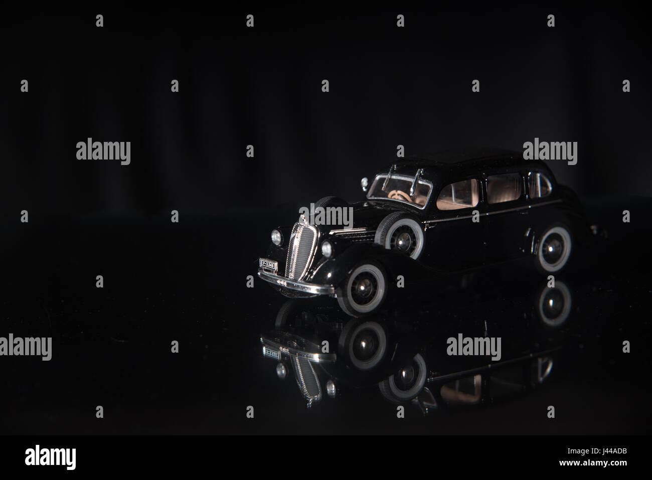 klassische Skoda superb 913 (1938) zu sehen Stockfoto