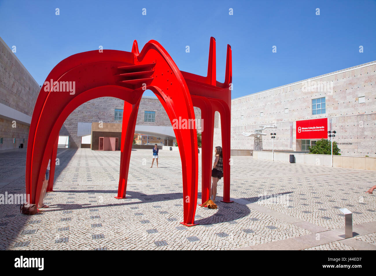 Portugal, Estredmadura, Lissabon, Belem, Centro Cultural de Belém. Stockfoto