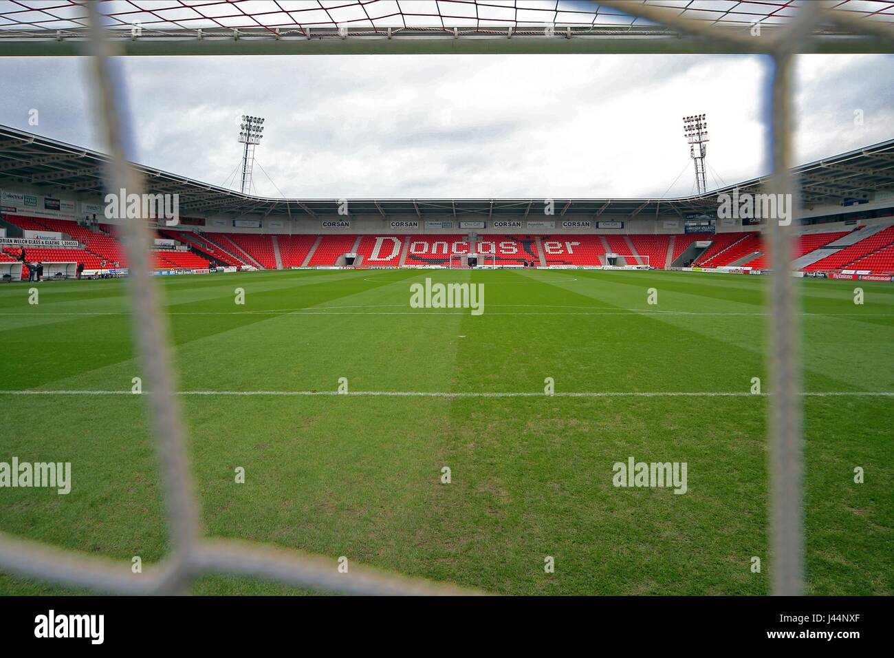 KEEPMOAT Stadion DONCASTER V STOKE KEEPMOAT Stadion DONCASTER ENGLAND 9. Januar 2016 Stockfoto