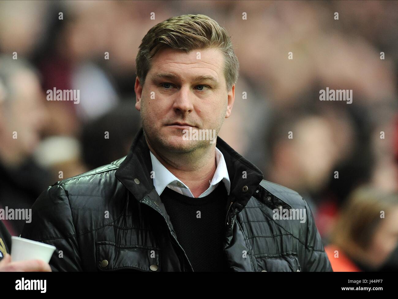 MILTON KEYNES DONS MANAGER KAR MILTON KEYNES DONS V CHELSEA-Stadion: MK MILTON KEYNES BUCKINGHAMSHIRE ENGLAND 31. Januar 2016 Stockfoto