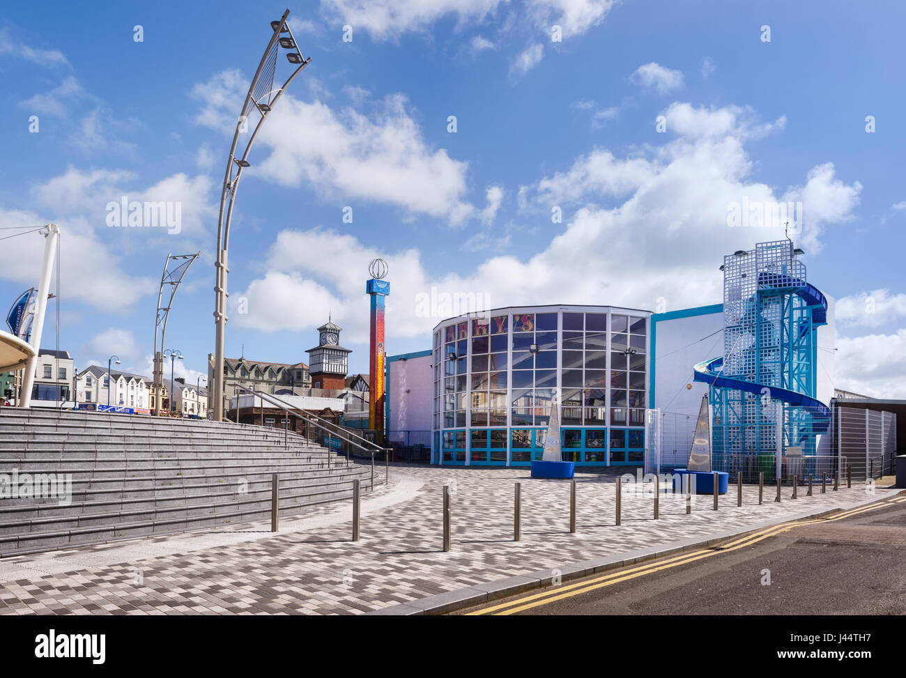 Barrys Vergnügungspark in Portrush County Antrim-Nordirland Stockfoto