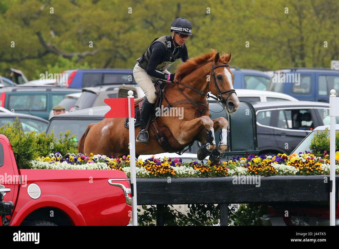 Andrew Nicholson Cross Country Badminton 060517 Stockfoto