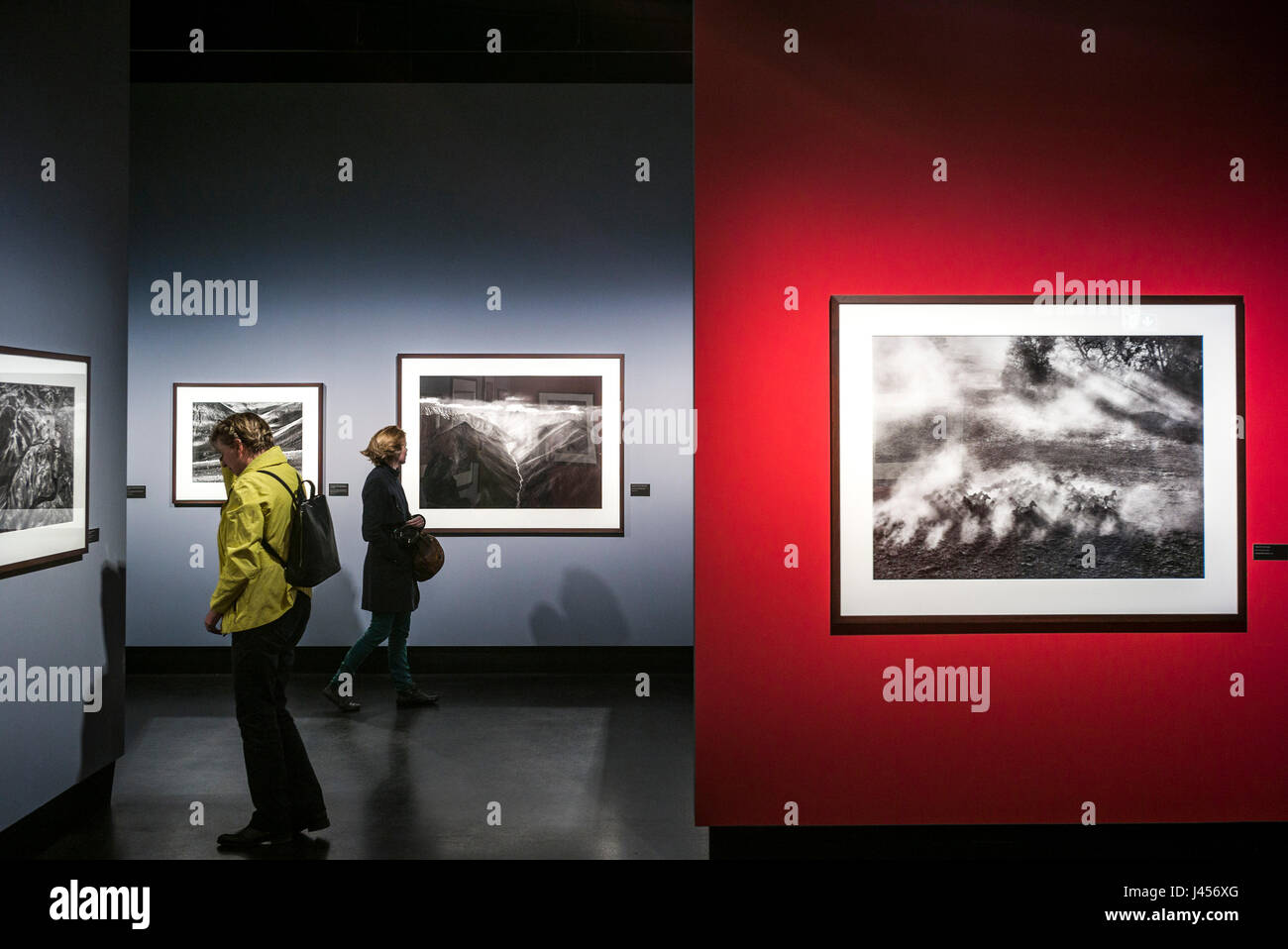 Ansichten des Sebastiao Salgados "Genesis"-Fotoausstellung im CO-Galerie, Berlin. Derek Hudson / Alamy Stock Stockfoto