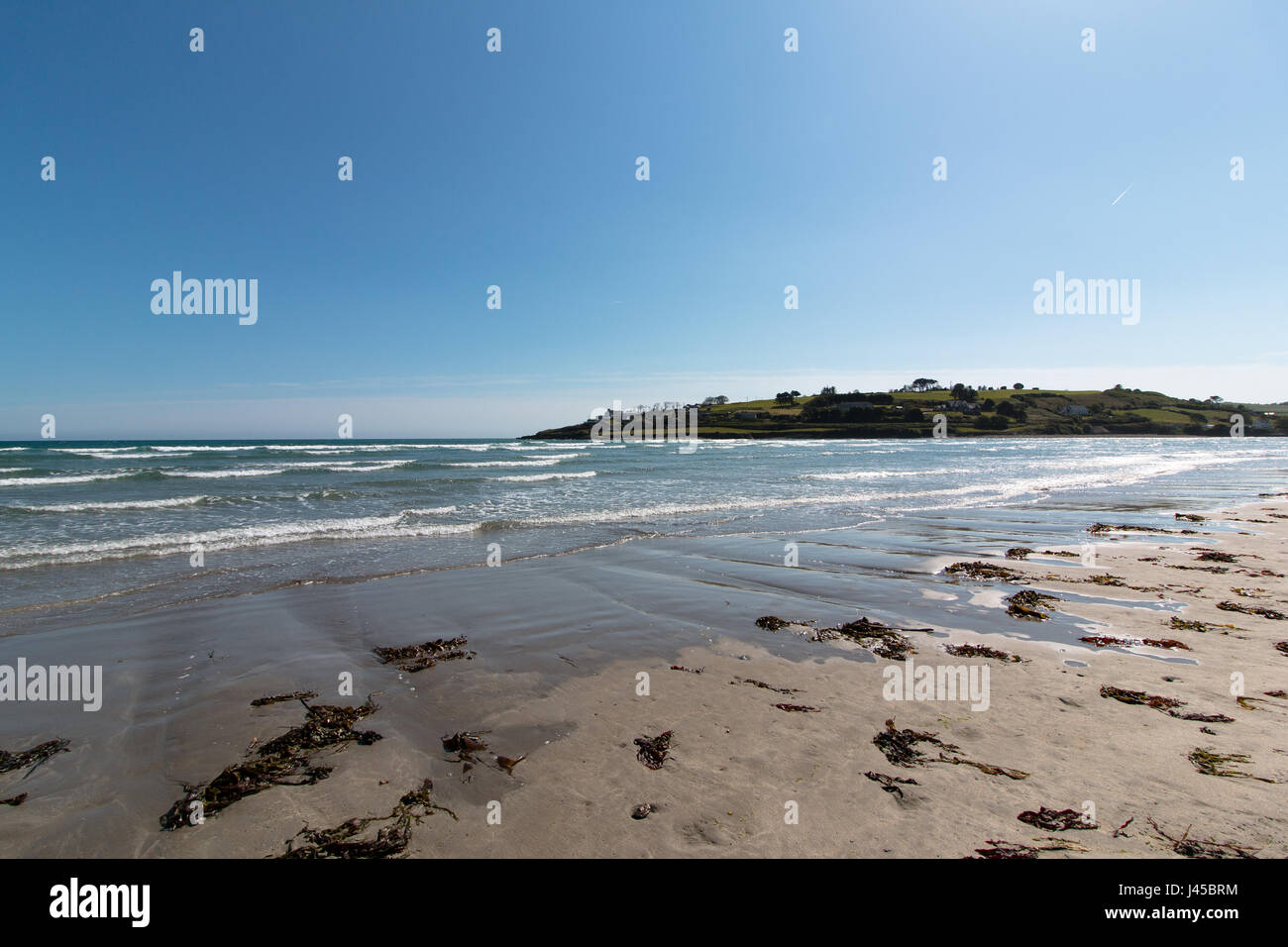 8. Mai 2017, Clonakilty Hafen - Blick auf den Inchydoney Strand befindet sich in West Cork, Irland. Stockfoto