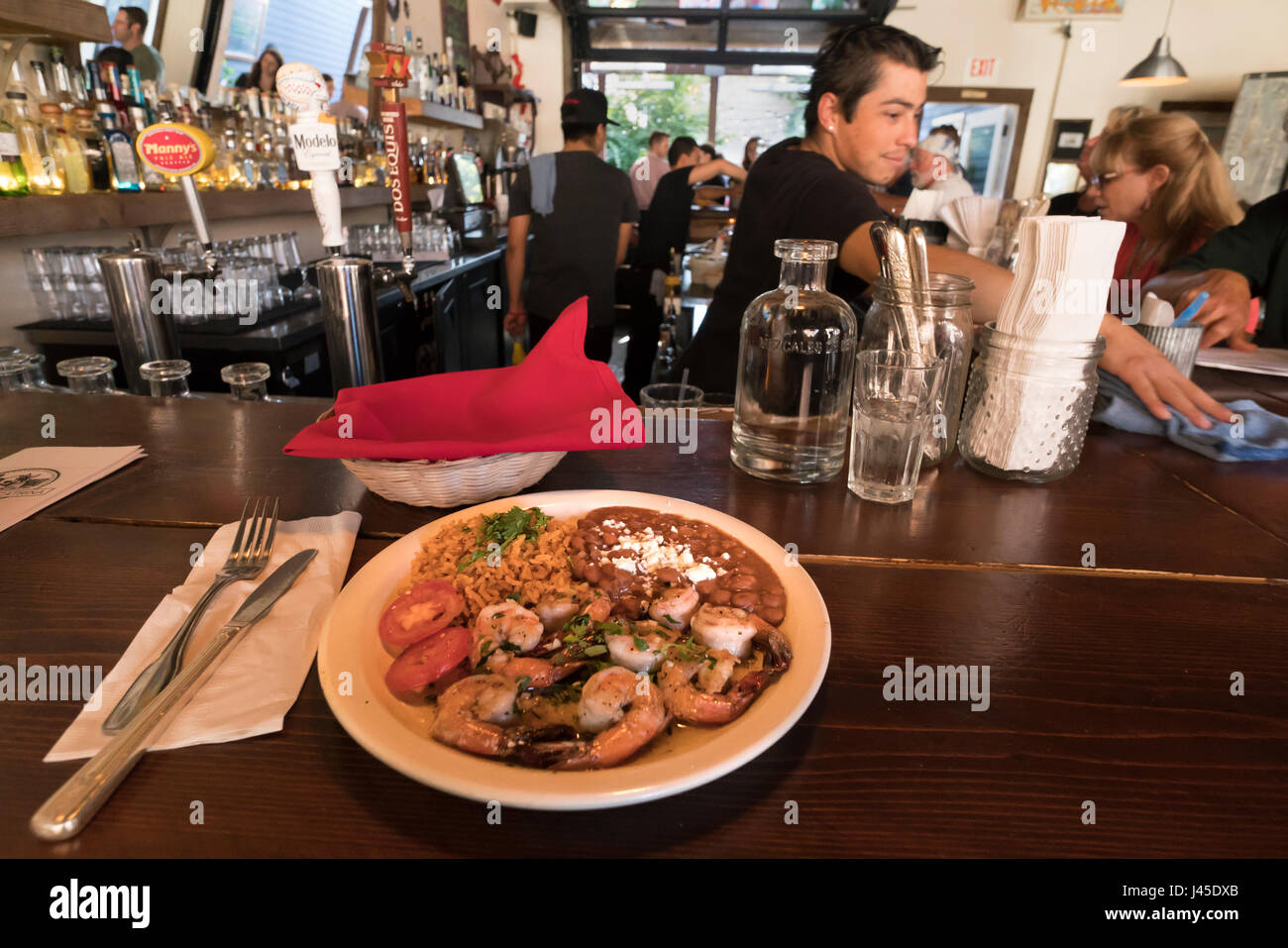 USA, Washington, Seattle, Fonda la Catrina-Restaurant, Bar Stockfoto